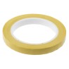 RS PRO Yellow Polyester Film Electrical Tape 12mm x 66m, Breakdown Voltage 4500V, Rubber Resin Adhesive 408-9489