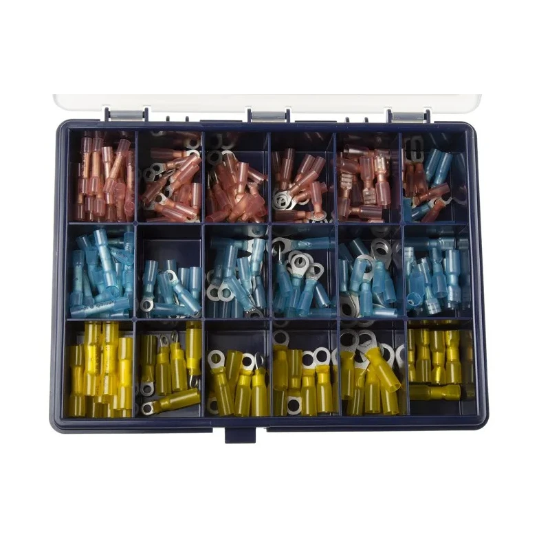 TE Connectivity Heat Shrink Terminal and Splices DuraSeal Service and Repair Crimp Terminal Kit DS-MIXT-05-RSU