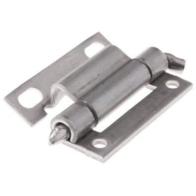 Pinet Stainless Steel Raw Concealed Hinge with Barrel Pin 60mm x 32mm x 2.5mm 62-A-3572