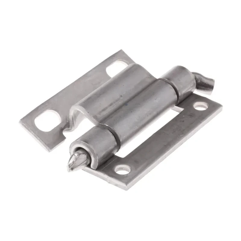 Pinet Stainless Steel Raw Concealed Hinge with Barrel Pin 60mm x 32mm x 2.5mm 62-A-3572