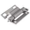Pinet Stainless Steel Raw Concealed Hinge with Barrel Pin 60mm x 32mm x 2.5mm 62-A-3572