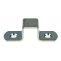 RS PRO Steel Zinc Plated Catch for Pinet Steel Door Bolt 70 mm 19mm 407-7199