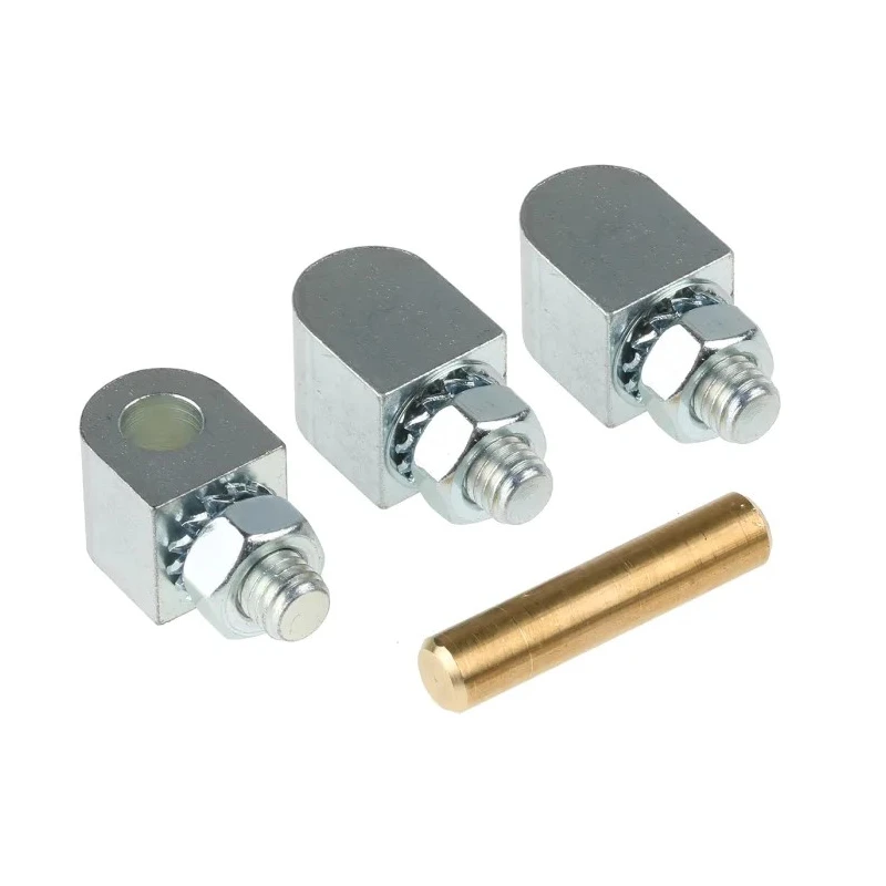Pinet Steel Block Hinge Bolt-On Fixing 49mm x 16mm x 16mm 407-7278