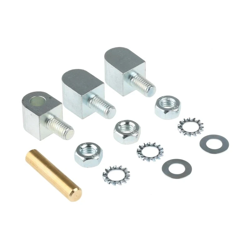 Pinet Steel Block Hinge Bolt-On Fixing 49mm x 16mm x 16mm 407-7278
