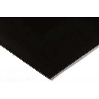 RS PRO Black High Density Polyethylene Plastic Sheet 1 m x 500 mm x 4 mm 408-3829