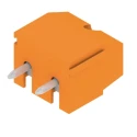 Weidmüller PM 5.08 Series PCB Terminal Block, 2-Contact, 5.08 mm Pitch, 10 V, Pressure Clamp Wire Connection 1760490000