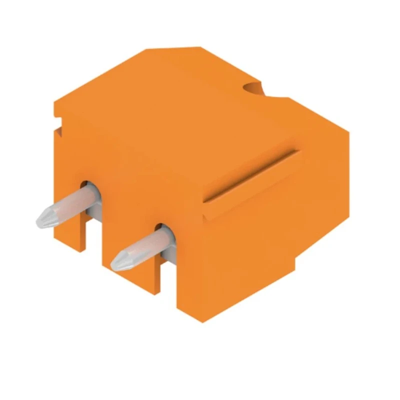 Weidmüller PM 5.08 Series PCB Terminal Block, 2-Contact, 5.08 mm Pitch, 10 V, Pressure Clamp Wire Connection 1760490000
