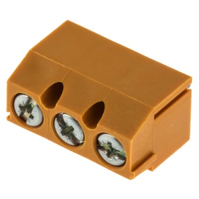 Weidmüller PM 5.08 Series 3-Contact PCB Terminal Block, 5.08 mm Pitch, 1 Row, 300V, 10A 1760500000