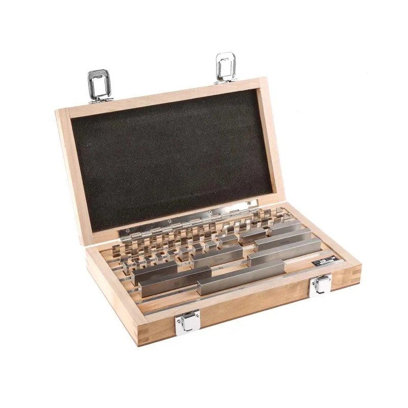 RS PRO Steel Metric Gauge Block Set, 47 Piece, Heat Treated with UKAS 5 Point Calibration Certificate 409-2312