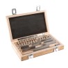 RS PRO Steel Metric Gauge Block Set, 47 Piece, Heat Treated with UKAS 5 Point Calibration Certificate 409-2312