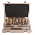 RS PRO Steel Metric Gauge Block Set, 47 Piece, Heat Treated with UKAS 5 Point Calibration Certificate 409-2312