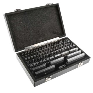RS PRO Gauge Block Set Steel Metric 87 Piece with UKAS Calibration Certificate 409-2328