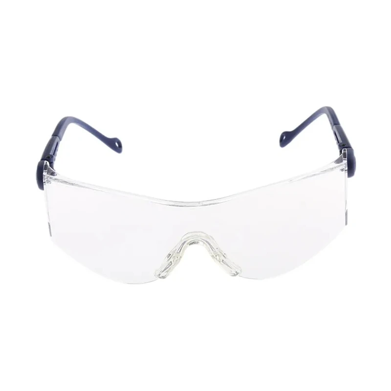 North OP-TEMA Safety Glasses, Abrasion Resistant, Clear Blue Polycarbonate Lens, Nylon Frame 1000018