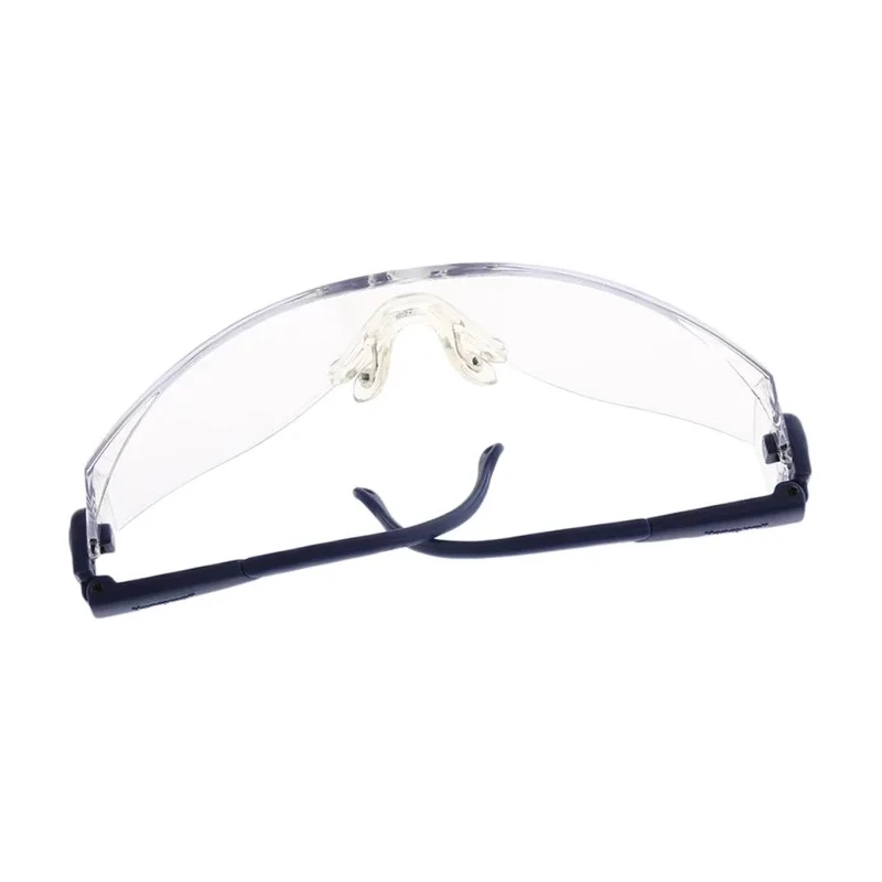 North OP-TEMA Safety Glasses, Abrasion Resistant, Clear Blue Polycarbonate Lens, Nylon Frame 1000018
