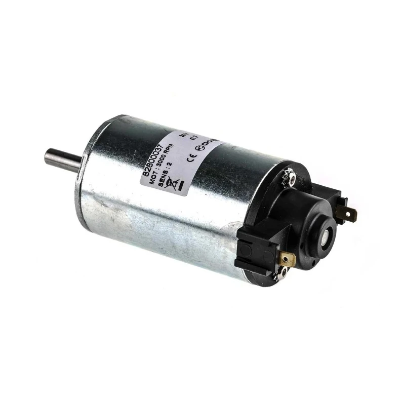 Crouzet Brushed DC Motor 24V DC 15.6W Power 75 mNm Torque 2000 RPM Speed 6 mm Shaft Diameter 82800037