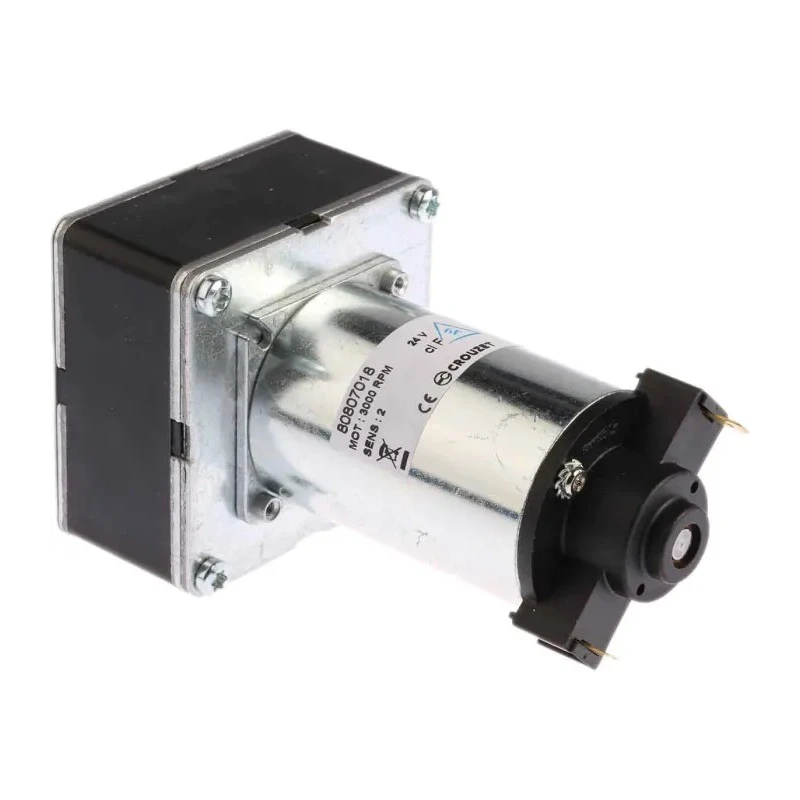 Crouzet Brushed Geared DC Geared Motor, 15.6 W, 24V DC, 5 Nm Torque, 208 RPM, 8 mm Shaft Diameter 80807018