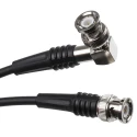 TE Connectivity 1 m RG58 Coaxial Cable 50 Ω Black BNC Series Terminated RG58