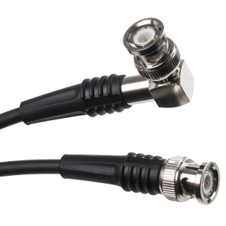 TE Connectivity 1 m RG58 Coaxial Cable 50 Ω Black BNC Series Terminated RG58