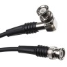 TE Connectivity 1 m RG58 Coaxial Cable 50 Ω Black BNC Series Terminated RG58