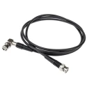 TE Connectivity BNC Series RG58 Coaxial Cable 1.5 m, 50 Ω Characteristic Impedance, Black, Terminated 1337772-4