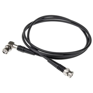 TE Connectivity BNC Series RG58 Coaxial Cable 1.5 m, 50 Ω Characteristic Impedance, Black, Terminated 1337772-4