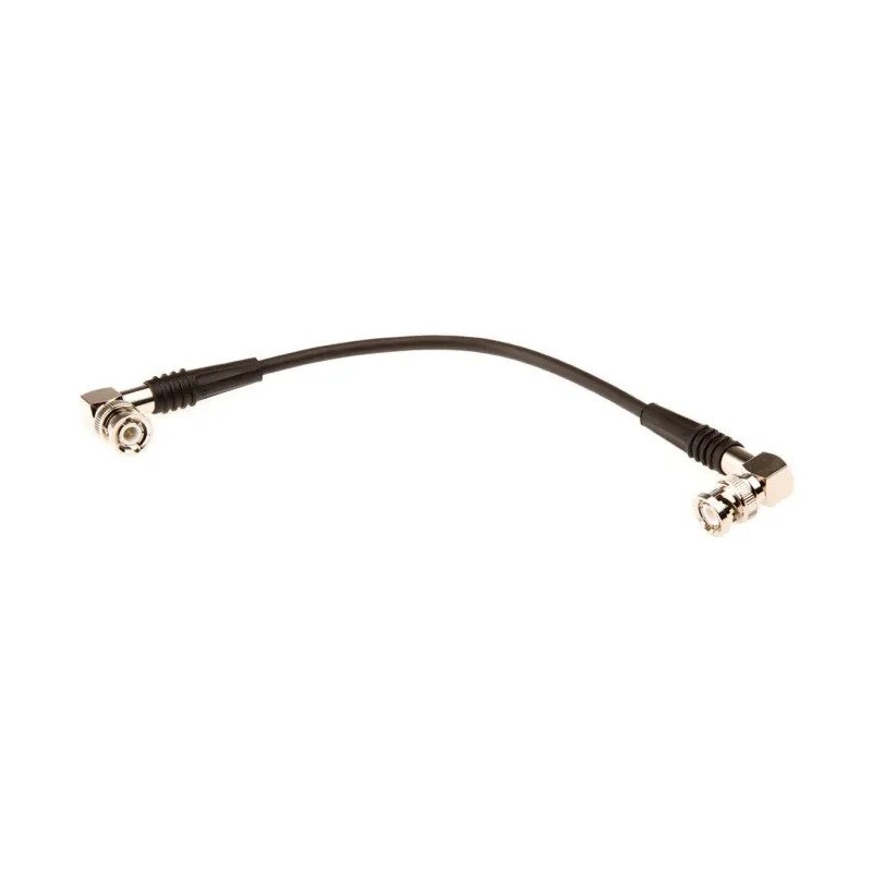 TE Connectivity BNC Series RG58 Coaxial Cable 50 Ω, 250 mm Length, Black PVC Jacket, Terminated 