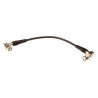 TE Connectivity BNC Series RG58 Coaxial Cable 50 Ω, 250 mm Length, Black PVC Jacket, Terminated