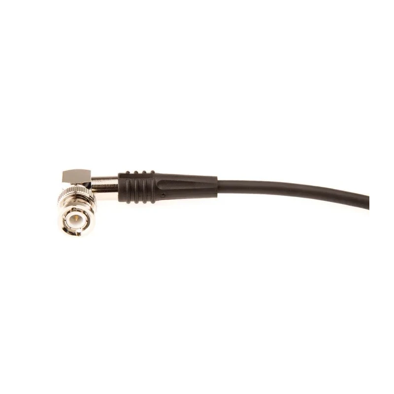 TE Connectivity BNC Series RG58 Coaxial Cable 50 Ω, 250 mm Length, Black PVC Jacket, Terminated 