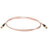 TE Connectivity SMB Series 1 m RG316 Coaxial Cable 50 Ω Black Terminated RG316