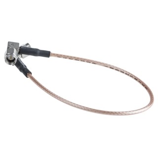 TE Connectivity SMA Series 0.25 m RG316 Coaxial Cable 50 Ω Black Terminated 1337812-1