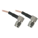 TE Connectivity SMA Series 0.25 m RG316 Coaxial Cable 50 Ω Black Terminated 1337812-1