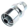 Parker Hydraulic Fitting Male BSP Steel Zinc Plated 0.5 in Hose ID 1D948-8-8