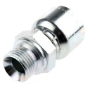 Parker Hydraulic Fitting Male BSP Steel Zinc Plated 0.5 in Hose ID 1D948-8-8