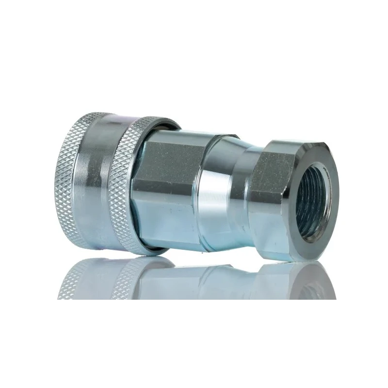 Parker Steel Hydraulic Quick Connect Coupling Female G 1/2 in, 25 Mpa 6603-8-10