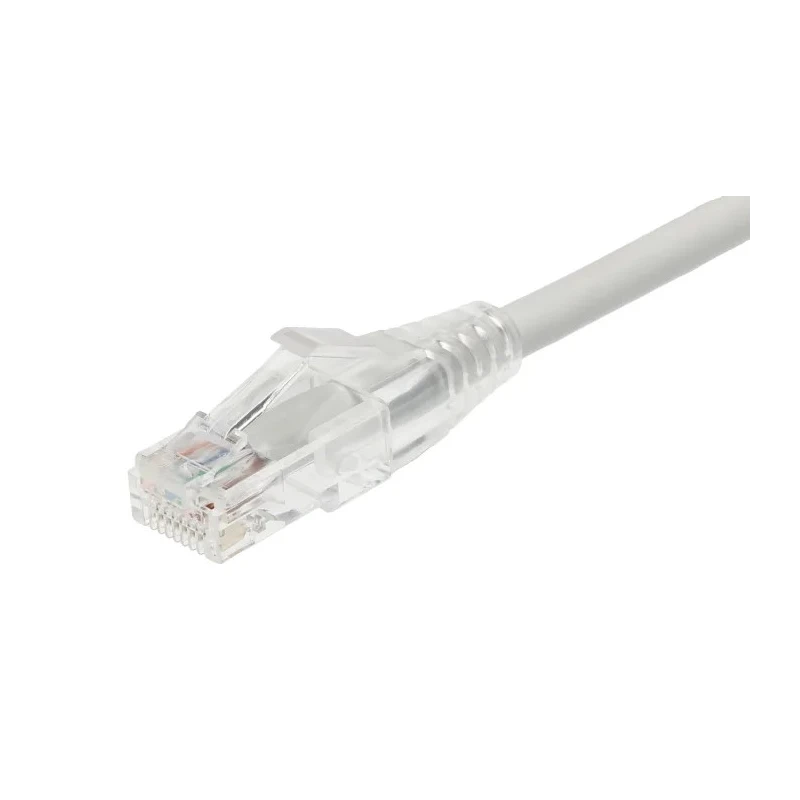 HellermannTyton Connectivity Cat6 Cable RJ45 Male to RJ45 Male, 1 m Length, Grey PVC Jacket, U/UTP Shielded CAT6 