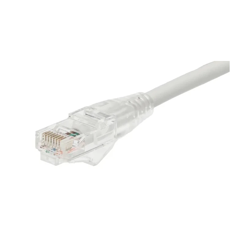 HellermannTyton Connectivity Cat6 Cable RJ45 Male to RJ45 Male, 1 m Length, Grey PVC Jacket, U/UTP Shielded CAT6 