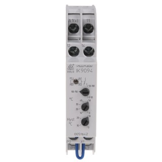 Dold Temperature Monitoring Relay, SPDT Contact, DIN Rail Mount, -50 °C to 150 °C, 24 V DC/AC IK9094.11 AC/DC24V 0-150°C