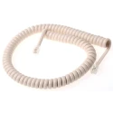 Decelect Telephone Cord, Ivory, 3 m SPE190839