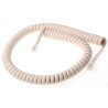 Decelect Telephone Cord, Ivory, 3 m SPE190839