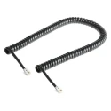 Decelect Telephone Cord Black 3 m SPE190840