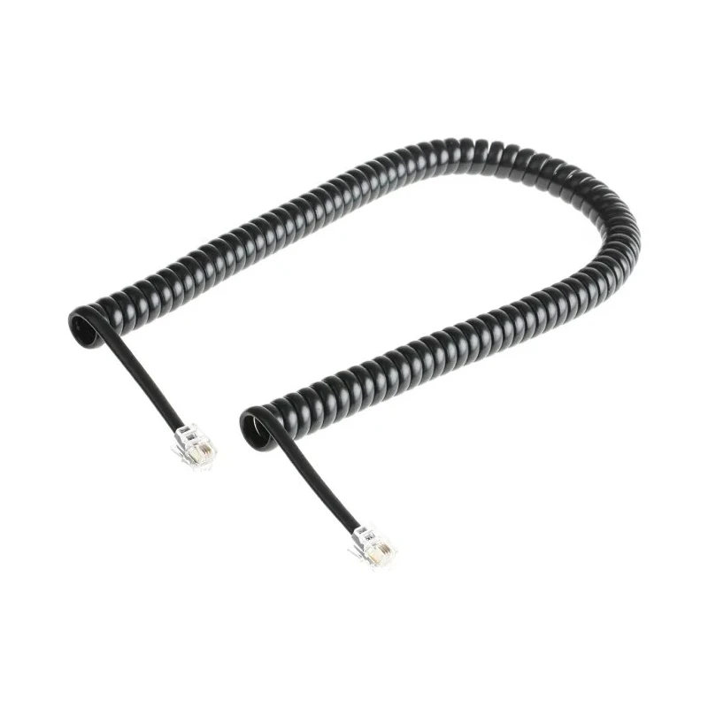 Decelect Telephone Cord Black 3 m SPE190840