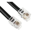 Decelect Telephone Cord Black 3 m SPE190840