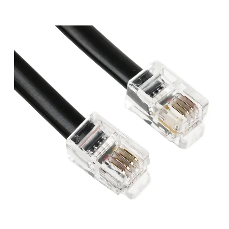 Decelect Telephone Cord Black 3 m SPE190840