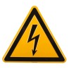 Wolk Hazard Warning Sign Aluminium Electrical Hazard 200mm x 200mm 11.0192