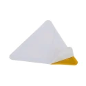 Wolk Hazard Warning Sign Laser Beam Warning Self-Adhesive Polyvinyl Chloride 100mm x 100mm 21.0204
