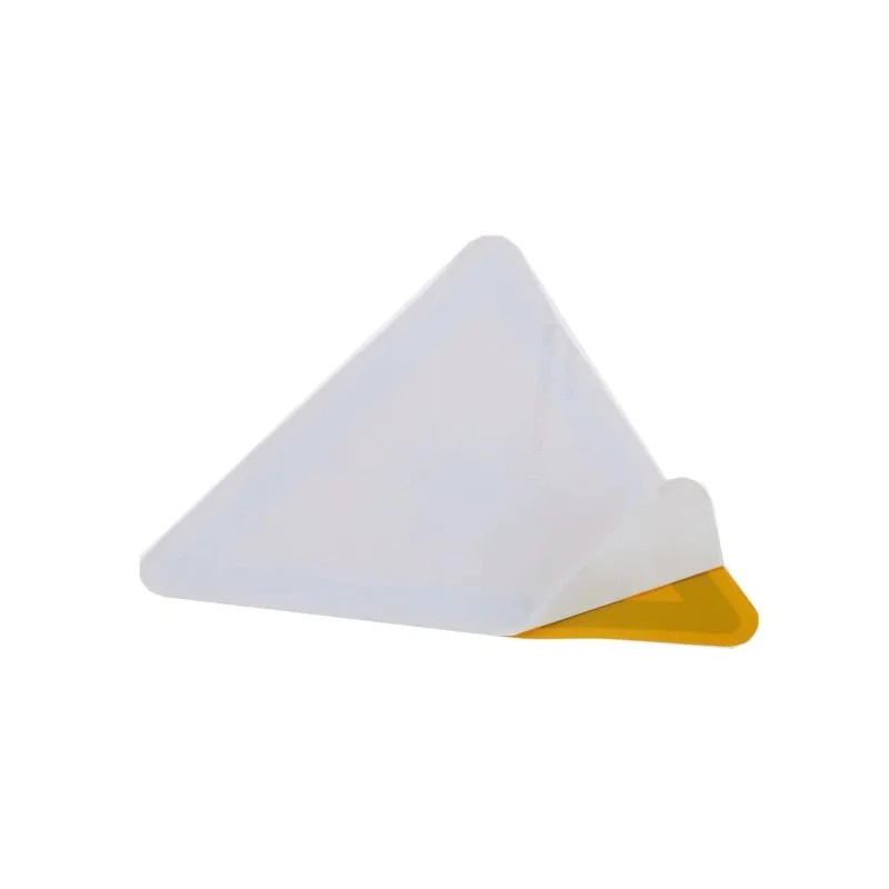 Wolk Hazard Warning Sign Laser Beam Warning Self-Adhesive Polyvinyl Chloride 100mm x 100mm 21.0204