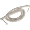 Decelect Telephone Cord Accessory Ivory 5m Cable Length SPE190841