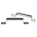 RS PRO Chrome Silver Steel Arch Shape Handle 30mm Height, 18mm Width, 152mm Length 750-193