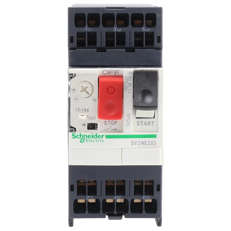 Schneider Electric Motor Protection Circuit Breaker GV2ME 13A, 18A, 690V, Thermal Magnetic, IP20, 3 Poles 