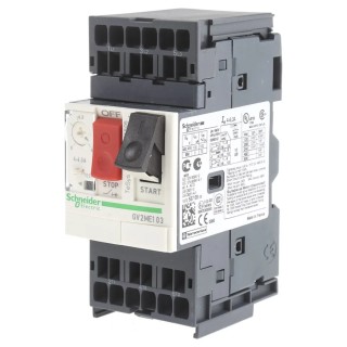 Schneider Electric Motor Protection Circuit Breaker 4A, 6.3A, 690V, 3 Pole, Thermal Magnetic, IP20, -20°C to 60°C GV2ME